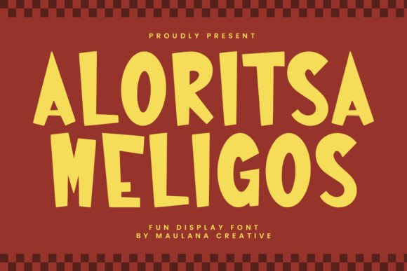 Aloritsa: The Fun Display Font for Creative Products