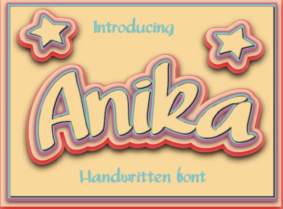 Anika Font: Playful Whimsy for Small Business Branding