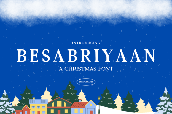 Besabriyaan: A Bold Brush Font for Holiday Campaigns That Pop