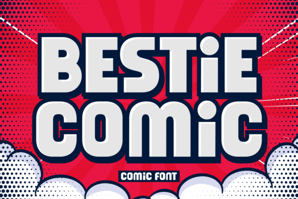 Bestie Comic: A Joyful Display Font for Branding Projects