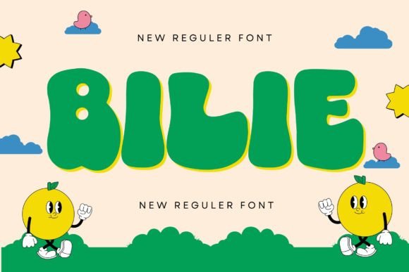 Bilie: A Bold Display Font for Editorial Impact