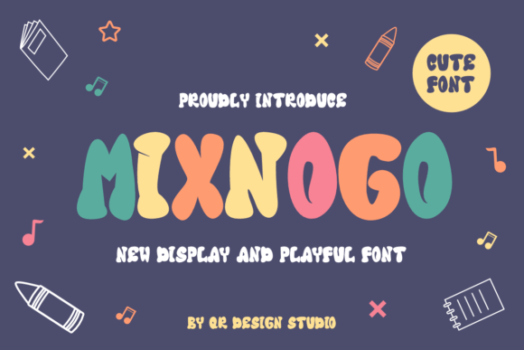 Enhance Your Brand with Mixnogo: A Friendly Display Font