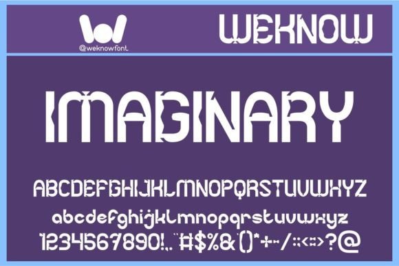 Exploring Imaginary: A Versatile Display Font