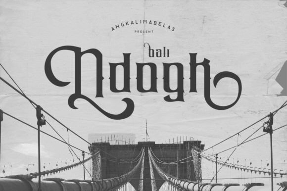 Finding a Perfect Font: Ndogk and Editorial Design
