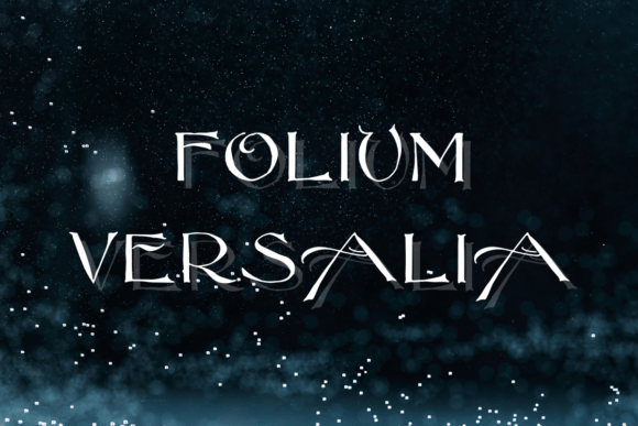 Folium Versalia: A Display Font for Timeless Digital Branding