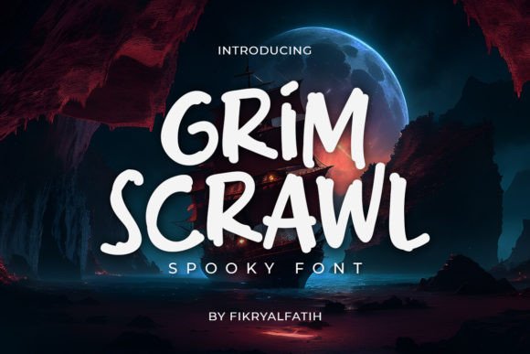 Grim Scrawl Font for Halloween Branding That Actually Converts