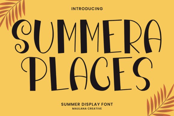 How the Summera Places Font Adds Creative Character to Brand Design