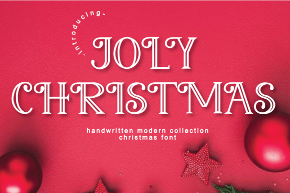 Joly Christmas Font for Festive Campaigns