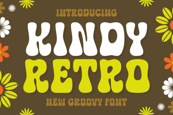 Kindy Retro: A Cute and Cheerful Display Font for Campaign Headlines