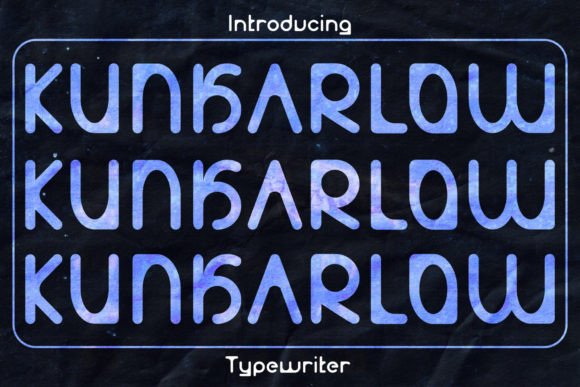 Kunkarlow: A Typewriter Font for Thoughtful Editorial Design