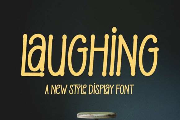Laughing Font: Quirky & Sweet Display Fonts for Small Business Branding