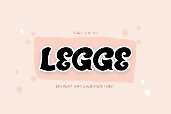 Legge: A Playful Display Font for Fun-Focused Campaigns