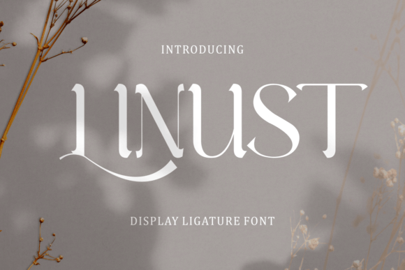 Linust: A Contemporary Typeface for Elegant Editorial Design