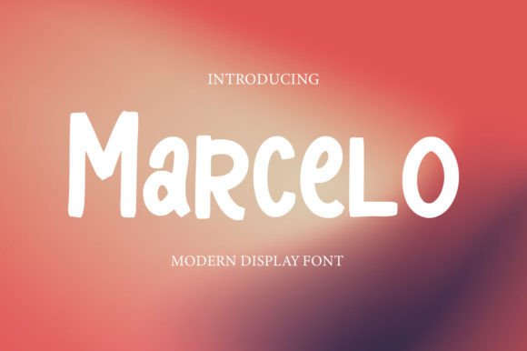 Marcelo Font: A Display Font for Bold Branding Moments