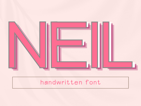 Neil Font: A Cute and Quirky Display Typeface for Joyful Branding