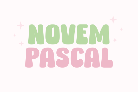 Novem Pascal: A Chubby Display Font for Editorial Charm