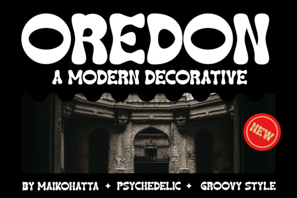 Oredon Display Font for Bold, Modern Branding