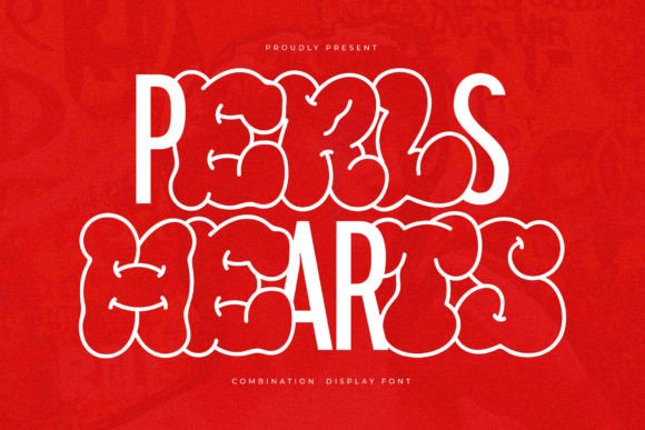 Perls Hearts Font for Joyful, Standout Campaign Design