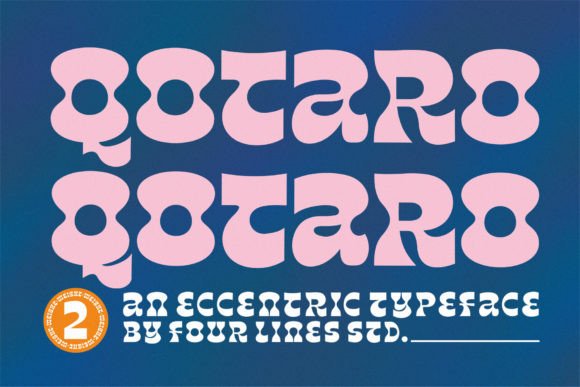 Qotaro Font for Timeless Brand Identity Design