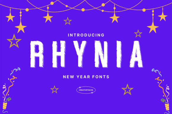 Rhynia Brush Font for Modern Holiday & Brand Design