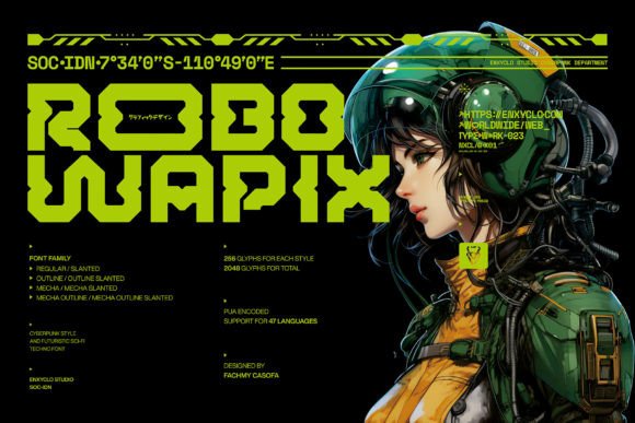 Robowapix: The Cyberpunk Font for Modern Branding