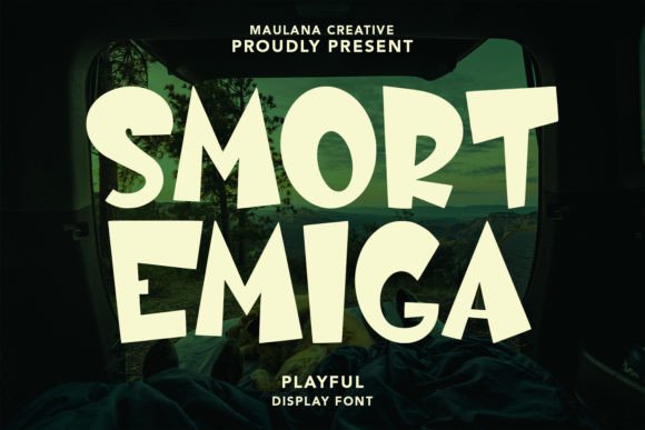 Smort Emiga: A Playful Display Font Worth Downloading