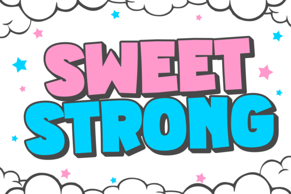Sweet Strong: The Bold Display Font for Memorable Branding