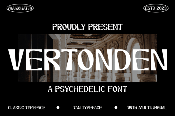 Vertonden Font: A Display Typeface for Bold, Contemporary Branding